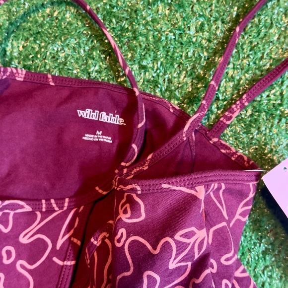 Wild Fable Purple Floral Dress - Picture 3 of 5